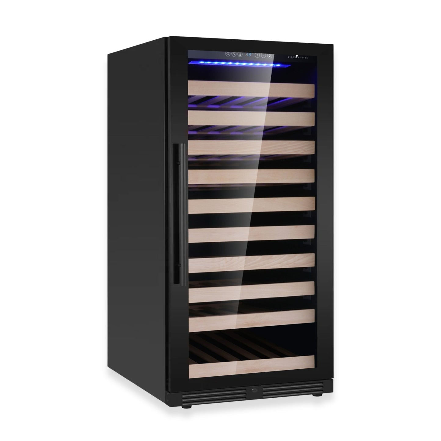 47-Inch Height Single Zone Wine Cooler with Low-E Glass Door