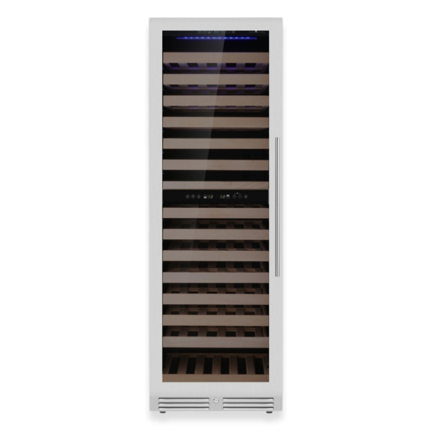 Tall Dual Zone Upright Wine Cooler | Low-E Glass & Silent Cooling