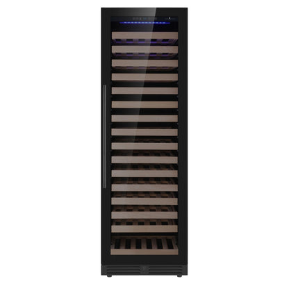 Upright Single Zone Large Wine Cooler With Low-E Glass Door